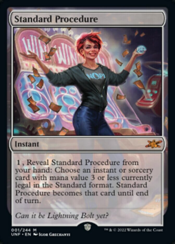 Standard Procedure [Unfinity] MTG Single Magic: The Gathering  | Multizone: Comics And Games