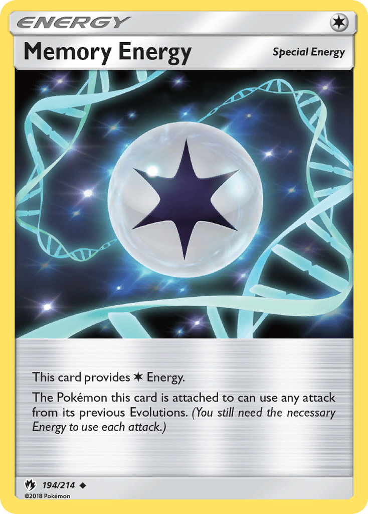 Memory Energy (194/214) [Sun & Moon: Lost Thunder] Pokemon Single Pokémon  | Multizone: Comics And Games
