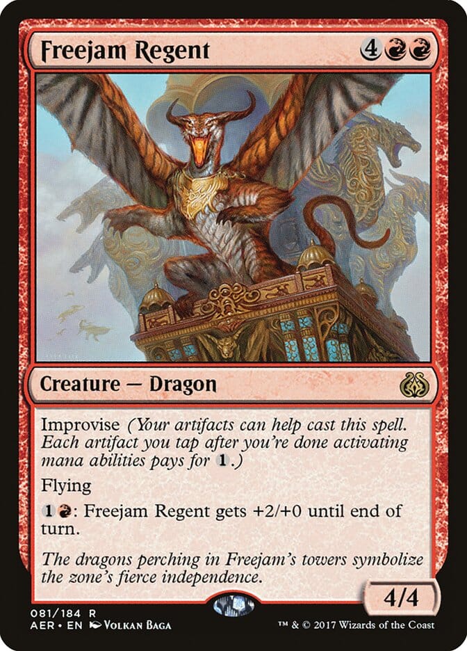 Freejam Regent [Aether Revolt] MTG Single Magic: The Gathering  | Multizone: Comics And Games
