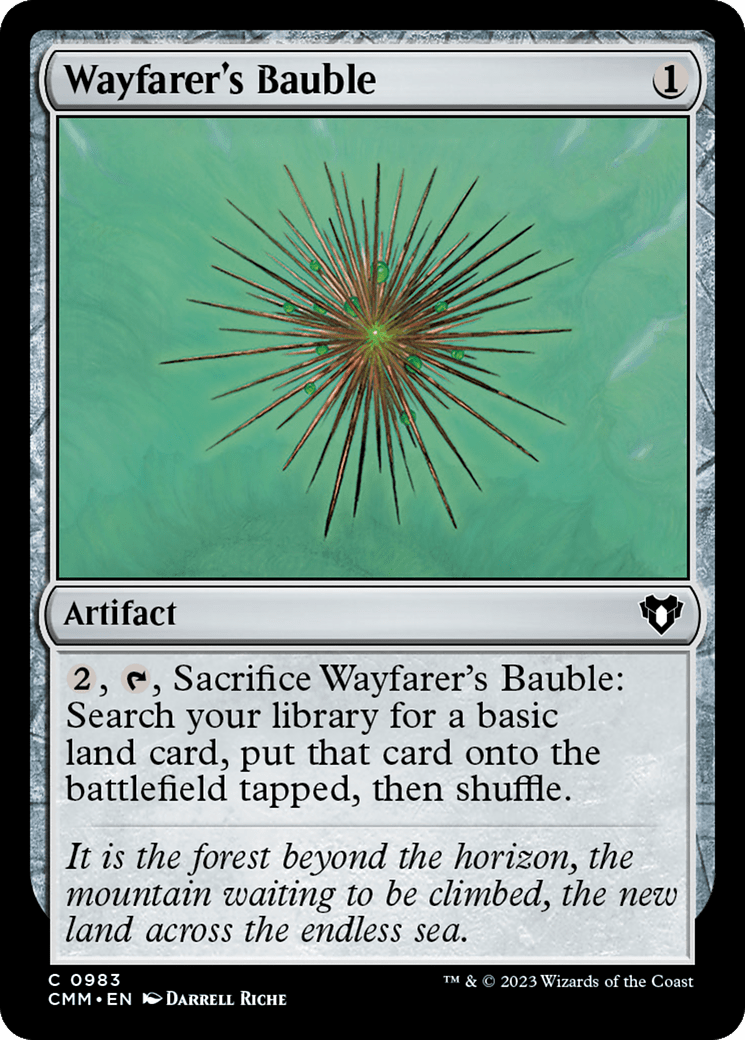 Wayfarer's Bauble [Commander Masters] MTG Single Magic: The Gathering  | Multizone: Comics And Games