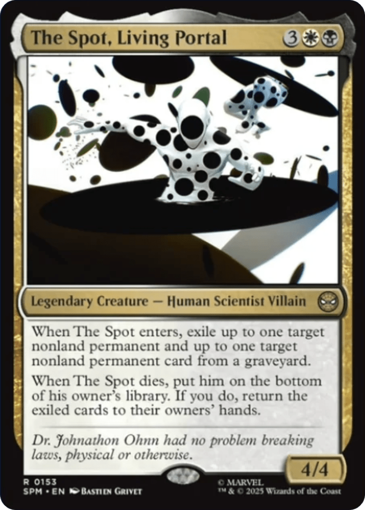 The Spot, Living Portal [Marvel's Spider-Man] MTG Single Magic: The Gathering  | Multizone: Comics And Games