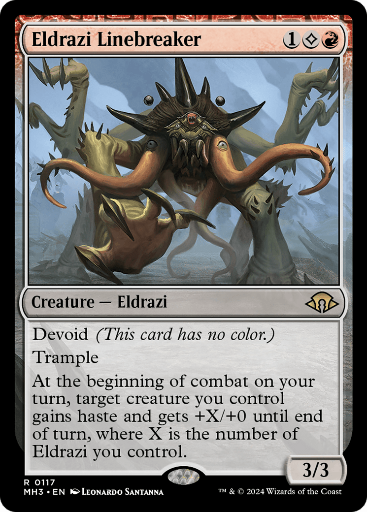 Eldrazi Linebreaker [Modern Horizons 3] MTG Single Magic: The Gathering  | Multizone: Comics And Games