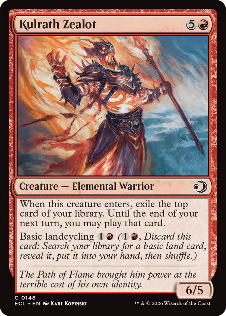 Kulrath Zealot [Lorwyn Eclipsed] MTG Single Magic: The Gathering  | Multizone: Comics And Games