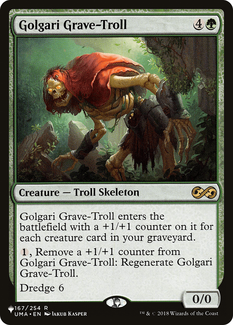Golgari Grave-Troll [The List] MTG Single Magic: The Gathering  | Multizone: Comics And Games