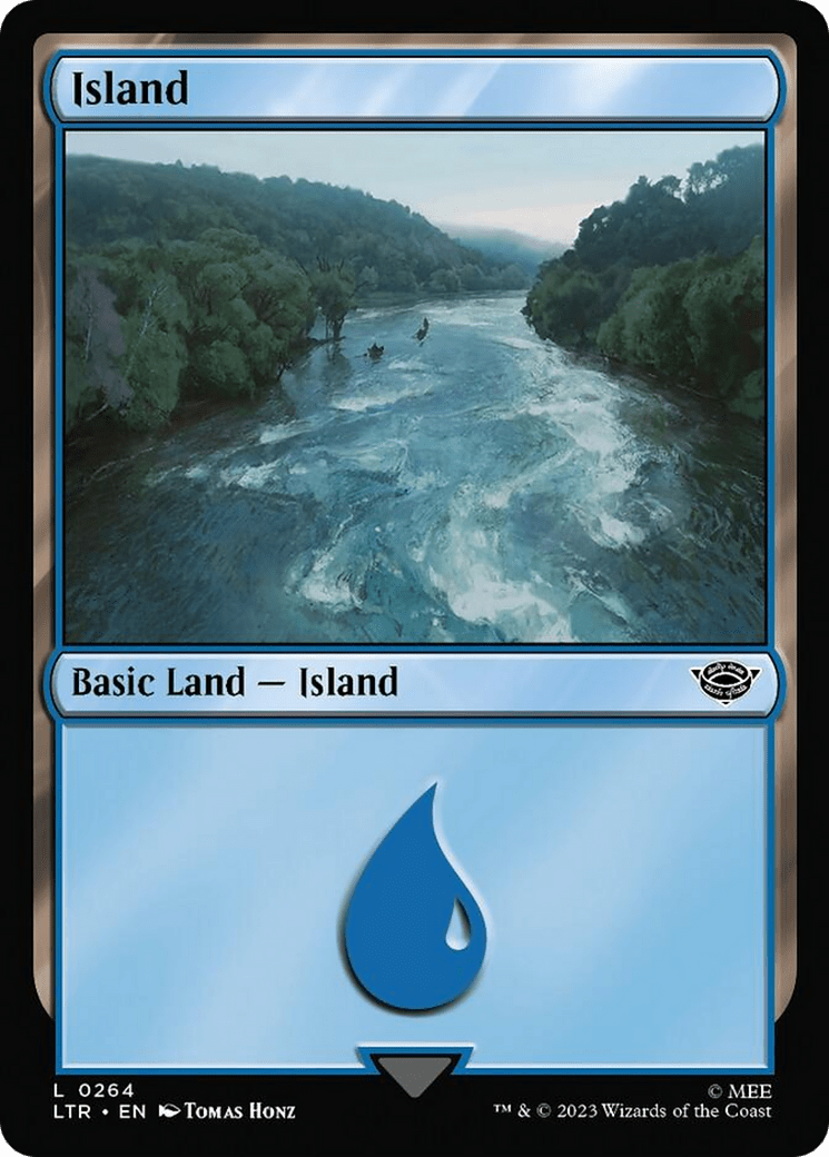 Island (264) [The Lord of the Rings: Tales of Middle-Earth] MTG Single Magic: The Gathering  | Multizone: Comics And Games