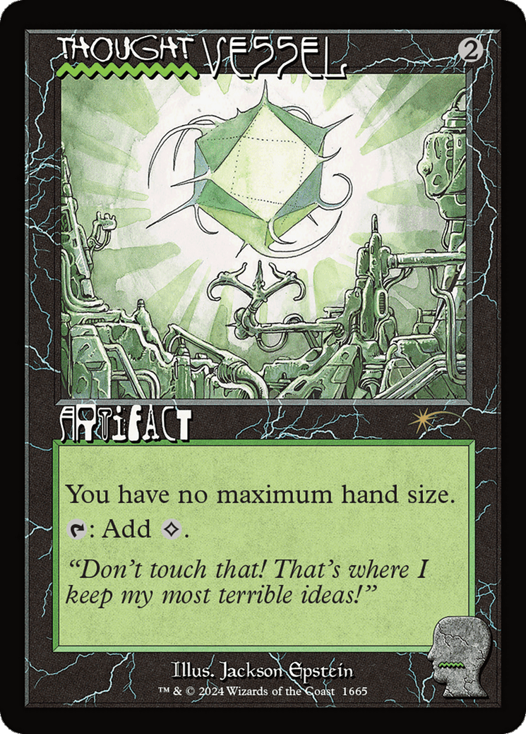 Thought Vessel (1665) (Rainbow Foil) [Secret Lair Drop Series] MTG Single Magic: The Gathering  | Multizone: Comics And Games