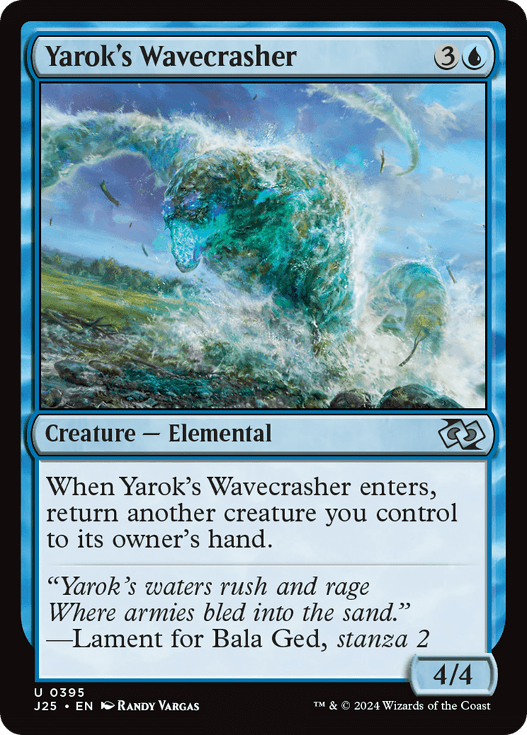 Yarok's Wavecrasher [Foundations Jumpstart] MTG Single Magic: The Gathering  | Multizone: Comics And Games