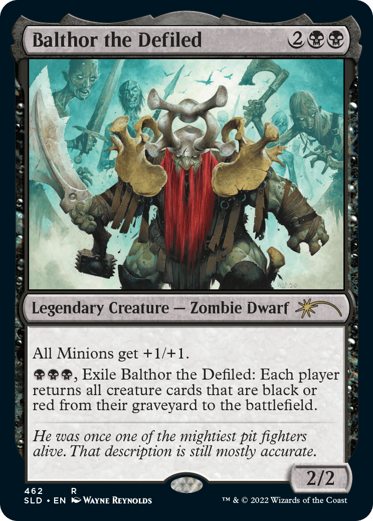 Balthor the Defiled [Secret Lair Drop Series] MTG Single Magic: The Gathering  | Multizone: Comics And Games