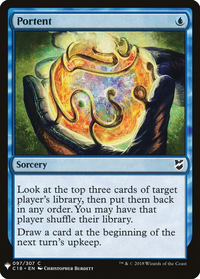 Portent [Mystery Booster] MTG Single Magic: The Gathering  | Multizone: Comics And Games
