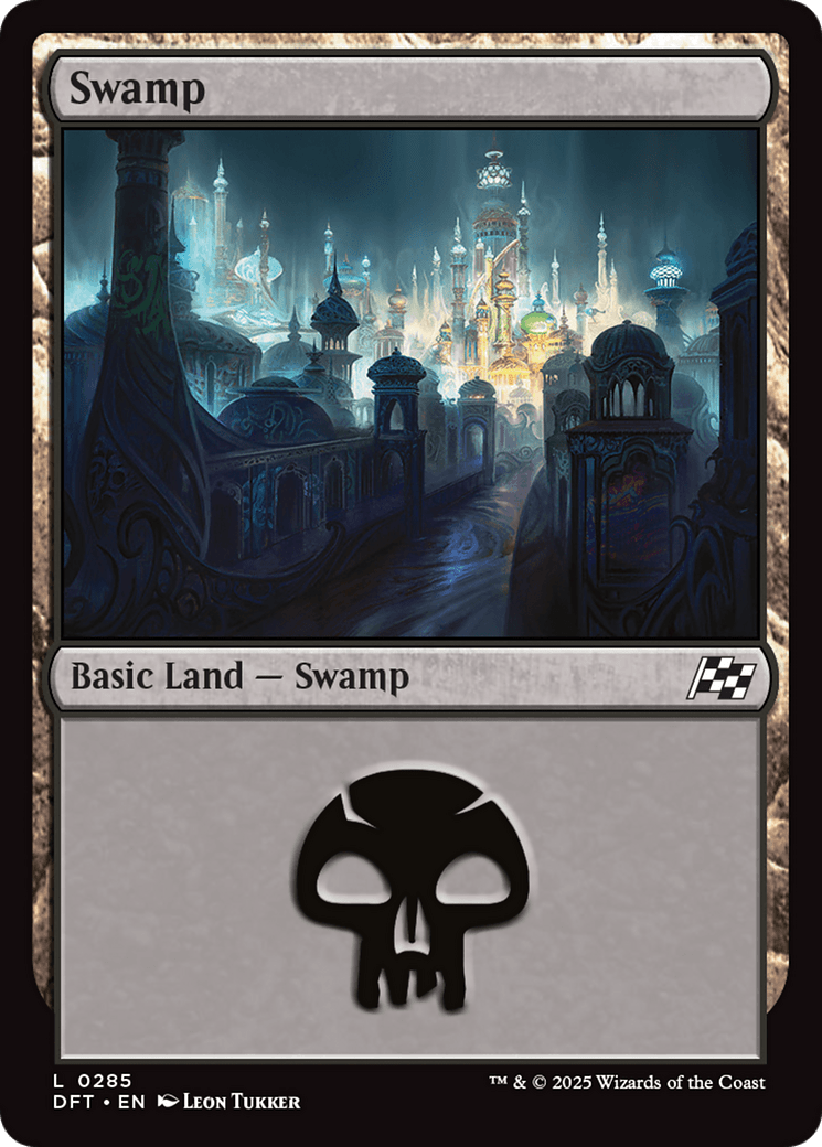 Swamp (0285) [Aetherdrift] MTG Single Magic: The Gathering  | Multizone: Comics And Games