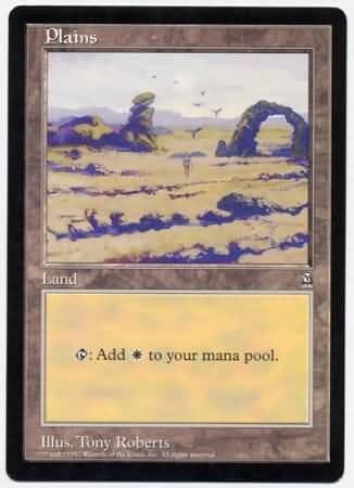 Plains (Oversized) [Oversize Cards] MTG Single Magic: The Gathering  | Multizone: Comics And Games