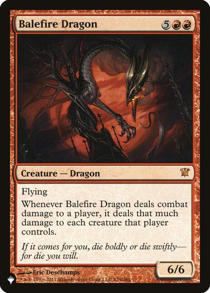 Balefire Dragon [The List] MTG Single Magic: The Gathering  | Multizone: Comics And Games
