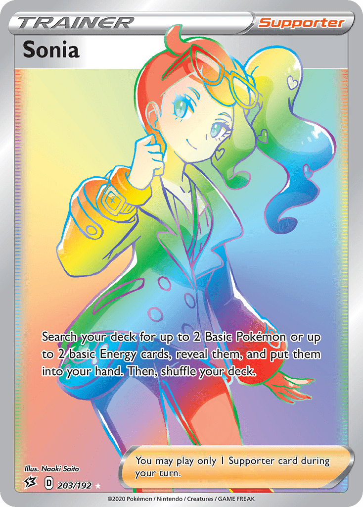 Sonia (203/192) [Sword & Shield: Rebel Clash] Pokemon Single Pokémon  | Multizone: Comics And Games