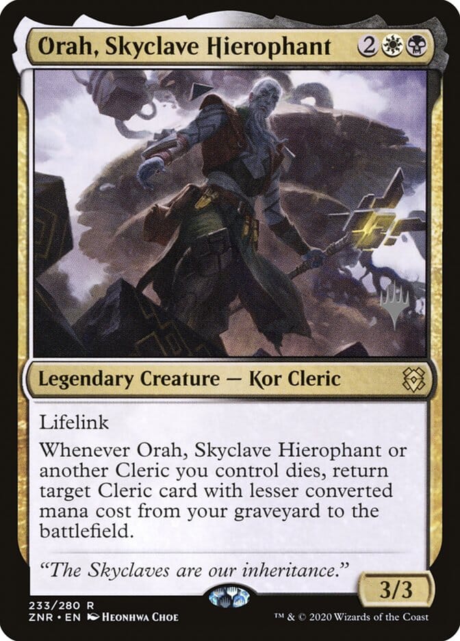 Orah, Skyclave Hierophant (Promo Pack) [Zendikar Rising Promos] MTG Single Magic: The Gathering  | Multizone: Comics And Games