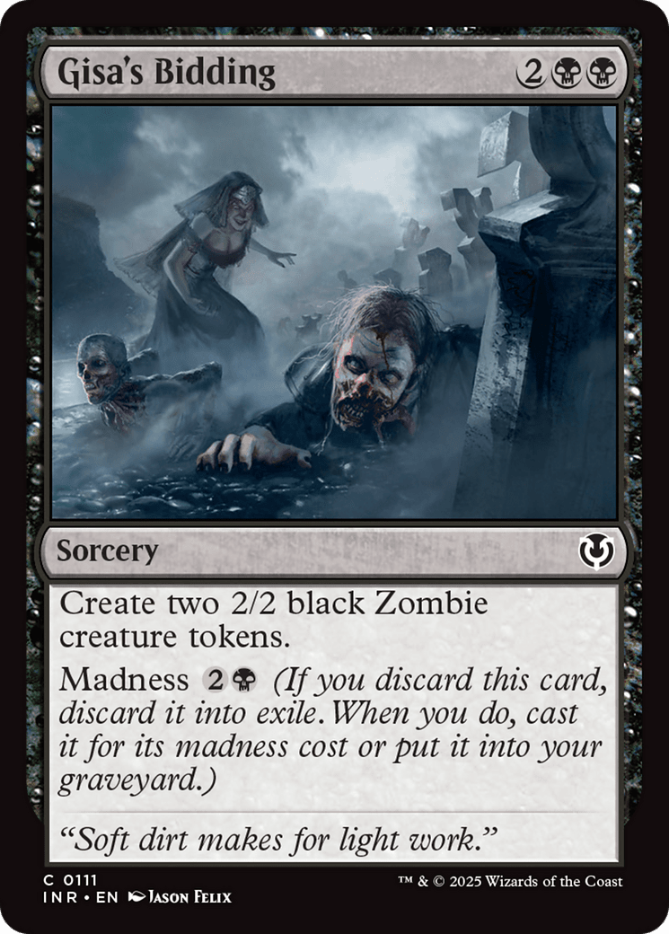 Gisa's Bidding [Innistrad Remastered] MTG Single Magic: The Gathering  | Multizone: Comics And Games