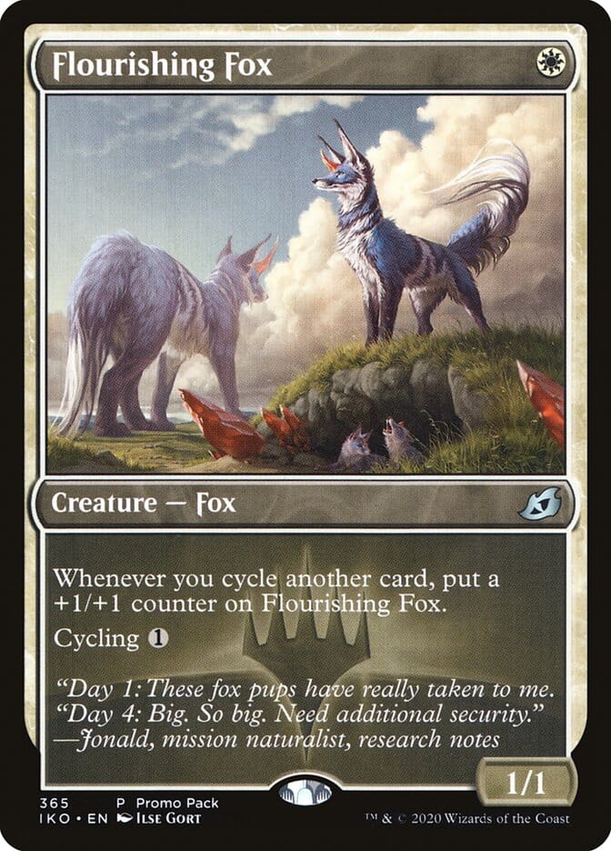 Flourishing Fox (Promo Pack) [Ikoria: Lair of Behemoths Promos] MTG Single Magic: The Gathering  | Multizone: Comics And Games