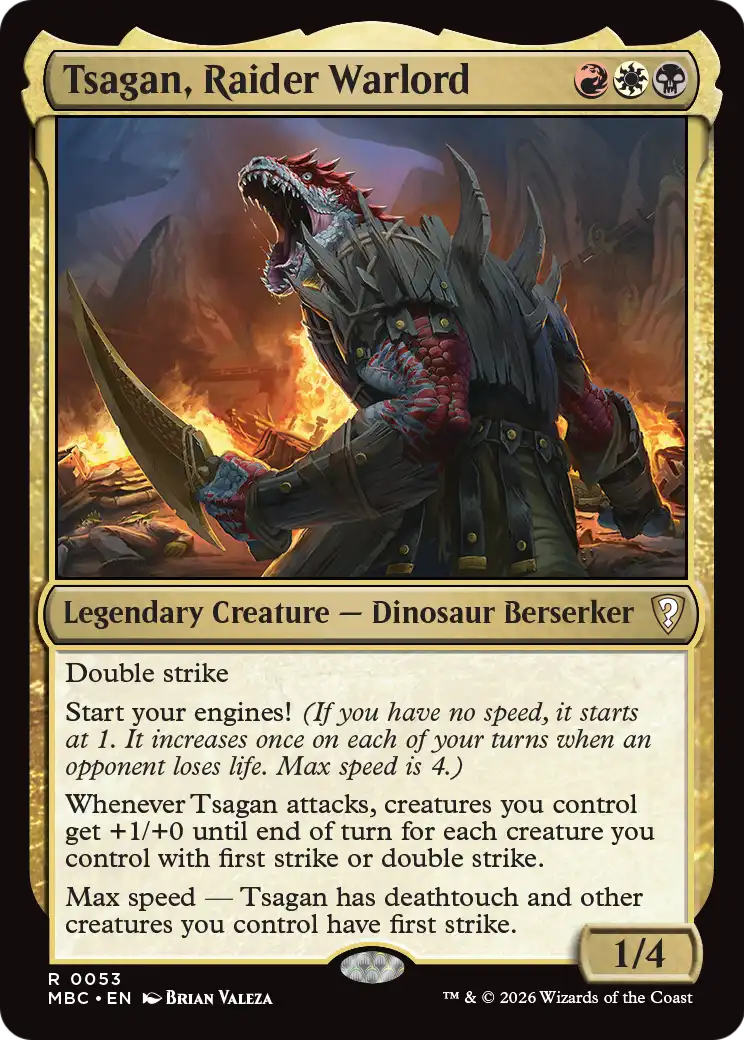 Tsagan, Raider Warlord [Mystery Booster: Commander Edition] | Multizone: Comics And Games