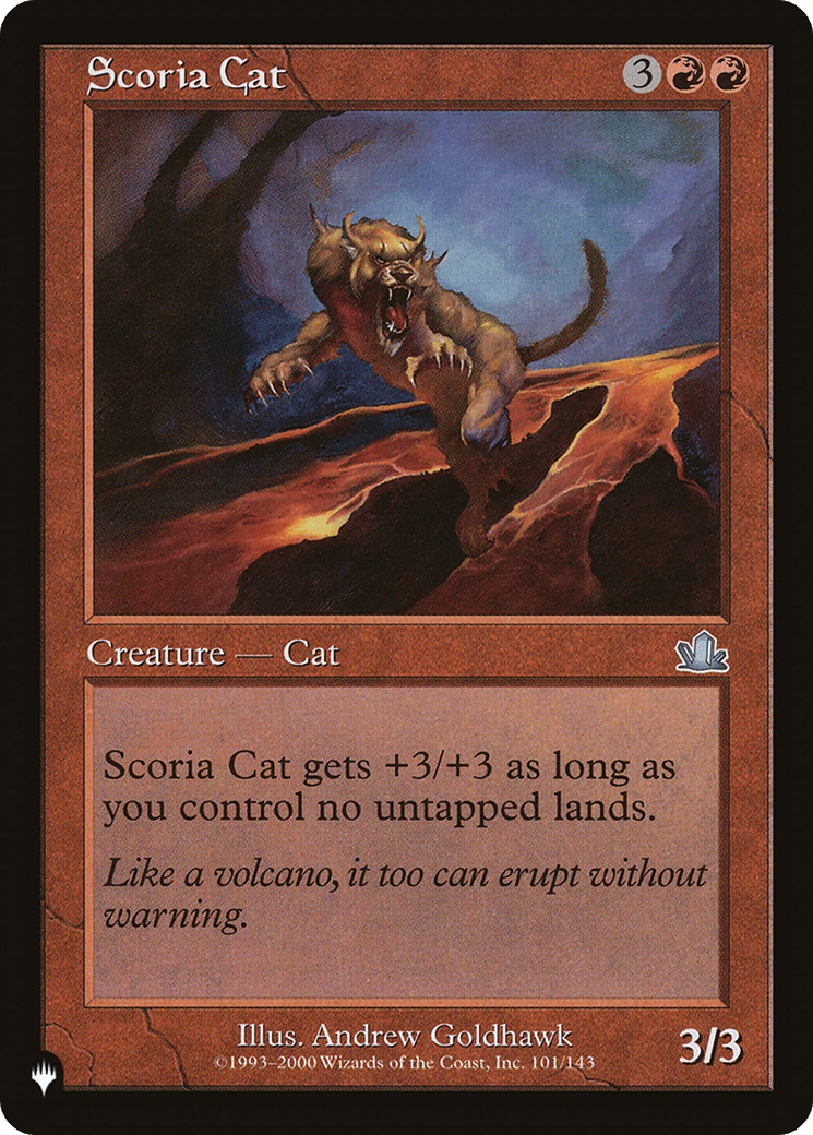 Scoria Cat [The List] MTG Single Magic: The Gathering  | Multizone: Comics And Games