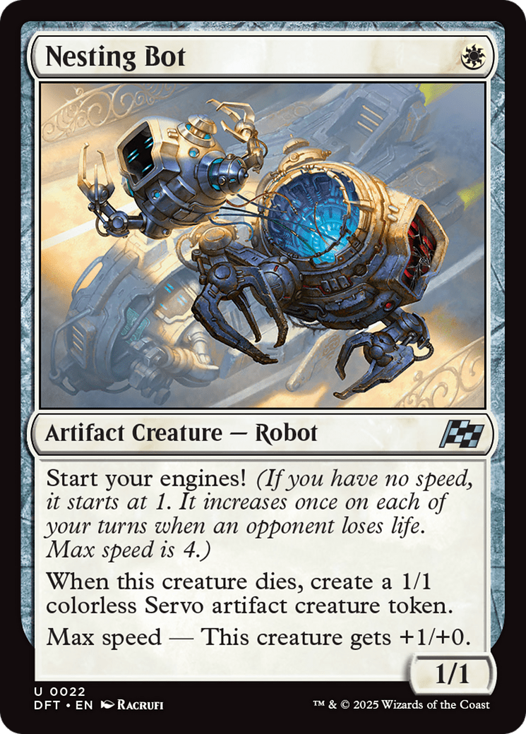 Nesting Bot [Aetherdrift] MTG Single Magic: The Gathering  | Multizone: Comics And Games