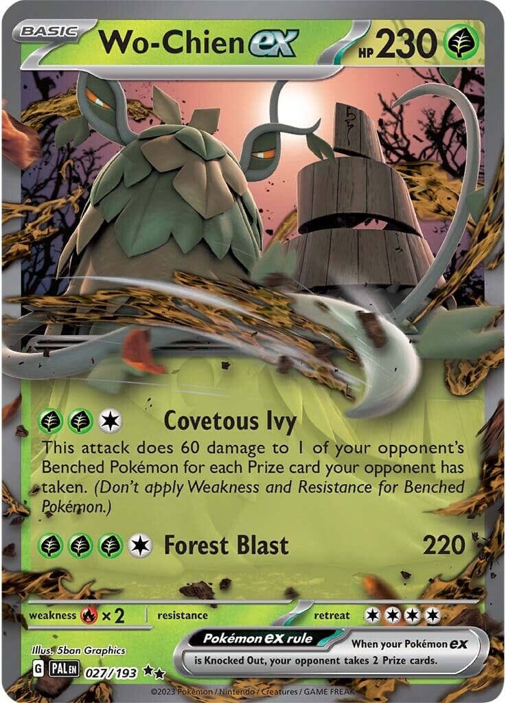 Wo-Chien ex (027/193) [Scarlet & Violet: Paldea Evolved] Pokemon Single Pokémon  | Multizone: Comics And Games