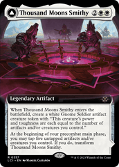 Thousand Moons Smithy (Extended Art) // Barracks of the Thousand [The Lost Caverns of Ixalan] MTG Single Magic: The Gathering  | Multizone: Comics And Games