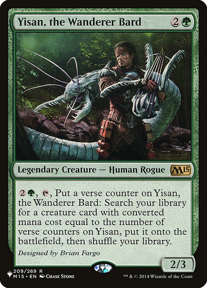 Yisan, the Wanderer Bard [The List] MTG Single Magic: The Gathering  | Multizone: Comics And Games