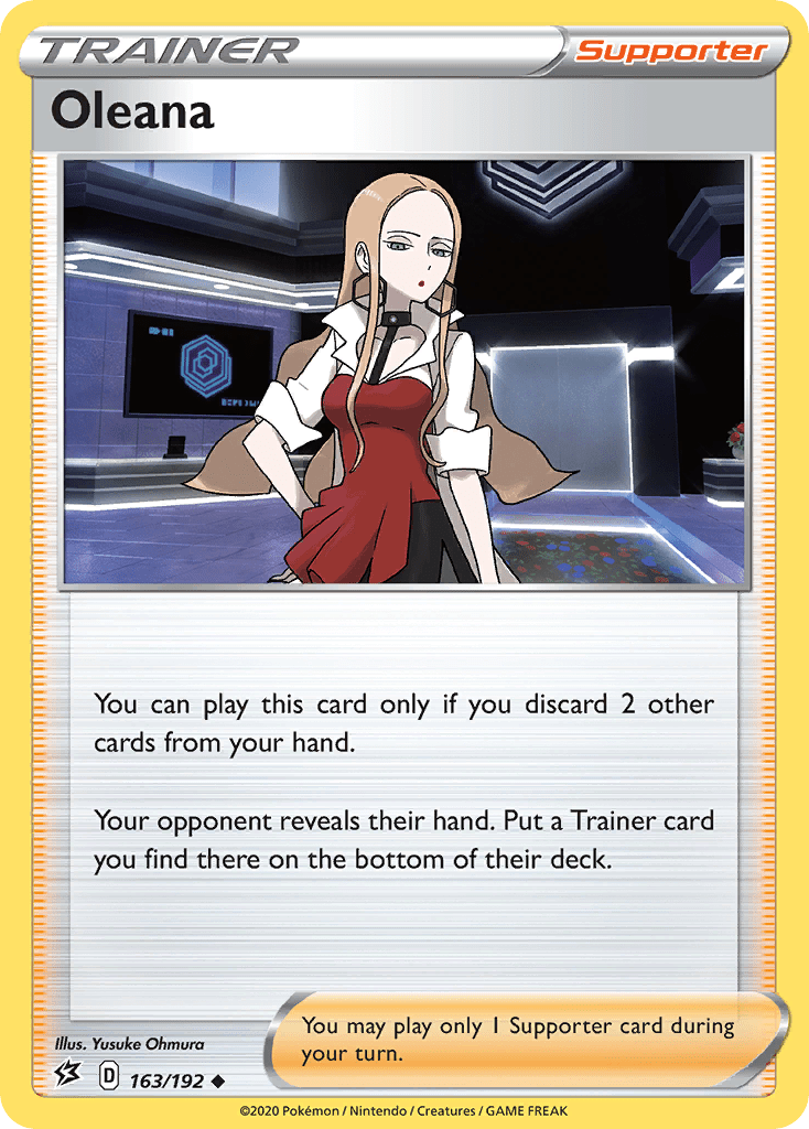Oleana (163/192) [Sword & Shield: Rebel Clash] Pokemon Single Pokémon  | Multizone: Comics And Games