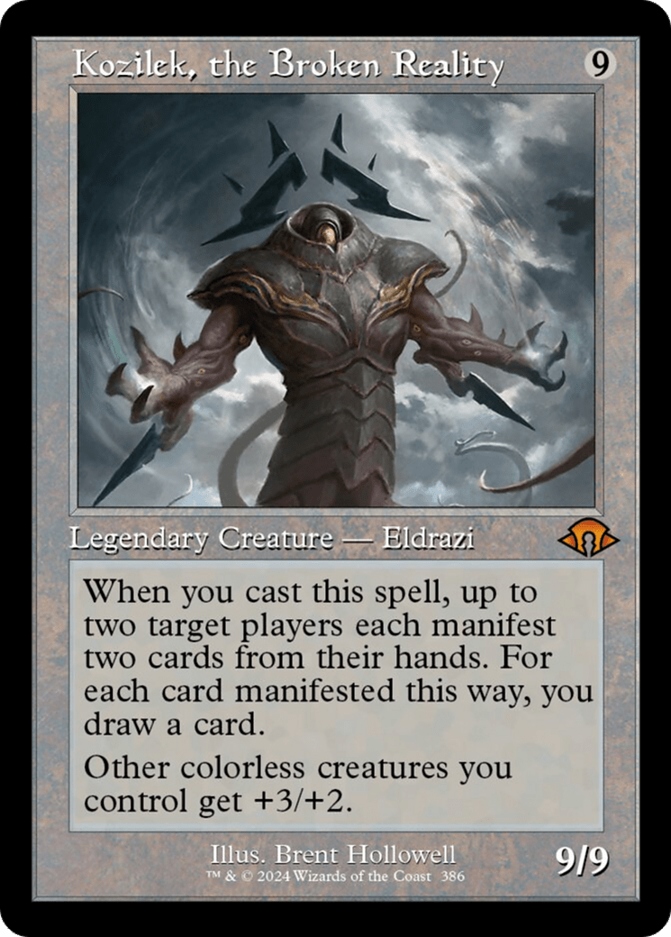 Kozilek, the Broken Reality (Retro) [Modern Horizons 3] MTG Single Magic: The Gathering  | Multizone: Comics And Games