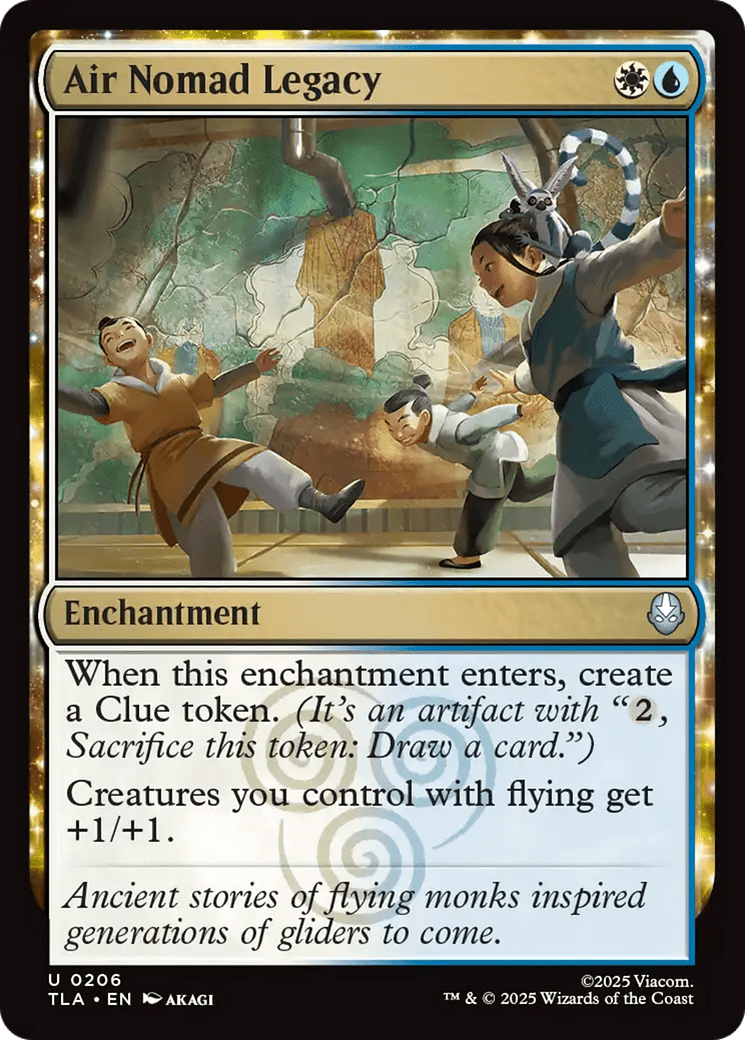 Air Nomad Legacy [Avatar: The Last Airbender] MTG Single Magic: The Gathering  | Multizone: Comics And Games
