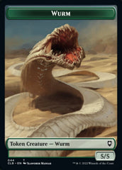 Phyrexian Beast // Wurm Double-Sided Token [Commander Legends: Battle for Baldur's Gate Tokens] MTG Single Magic: The Gathering  | Multizone: Comics And Games