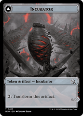 Incubator // Phyrexian (17) Double-Sided Token [March of the Machine Tokens] MTG Single Magic: The Gathering  | Multizone: Comics And Games