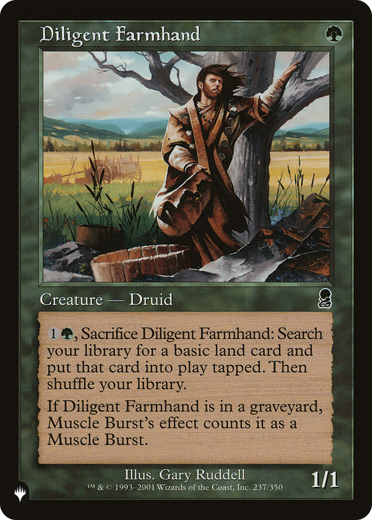Diligent Farmhand [The List] MTG Single Magic: The Gathering  | Multizone: Comics And Games