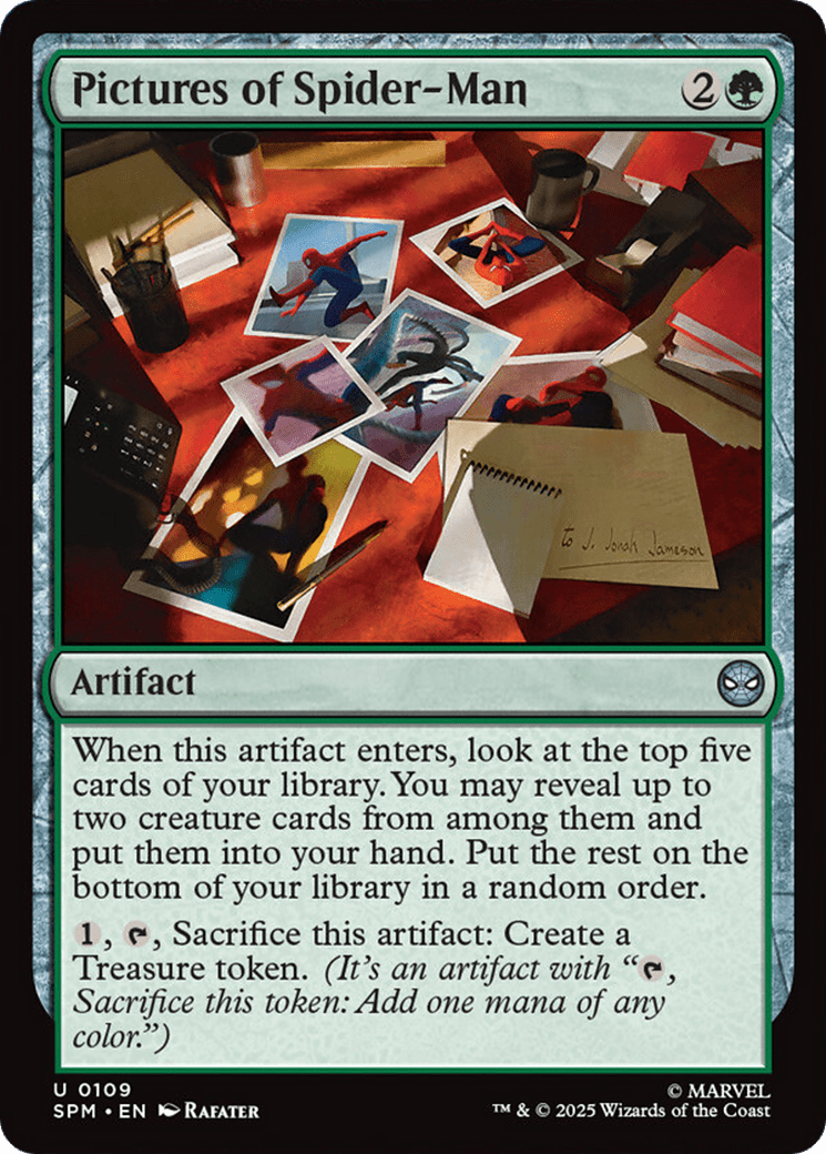 Pictures of Spider-Man [Marvel's Spider-Man] MTG Single Magic: The Gathering  | Multizone: Comics And Games