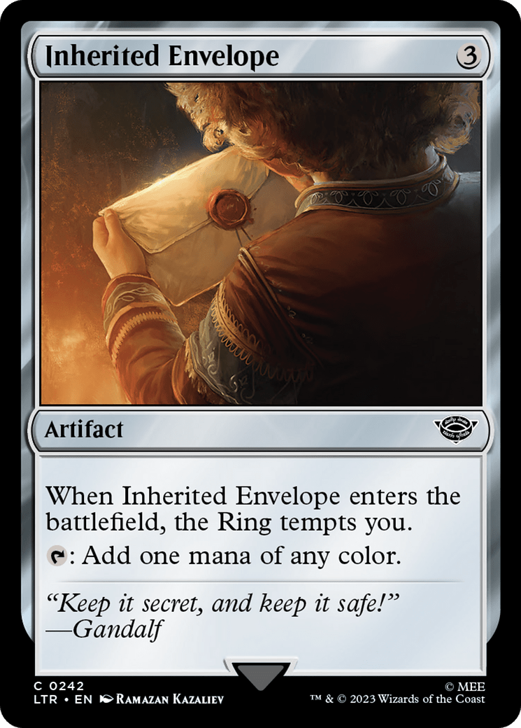 Inherited Envelope [The Lord of the Rings: Tales of Middle-Earth] MTG Single Magic: The Gathering  | Multizone: Comics And Games