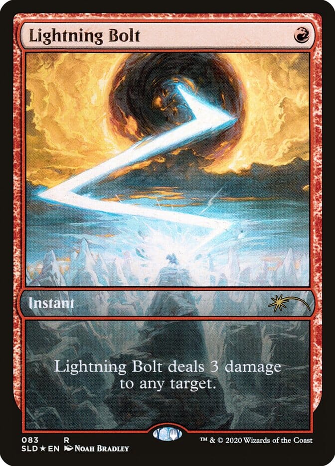 Lightning Bolt (083) [Secret Lair Drop Series] MTG Single Magic: The Gathering  | Multizone: Comics And Games
