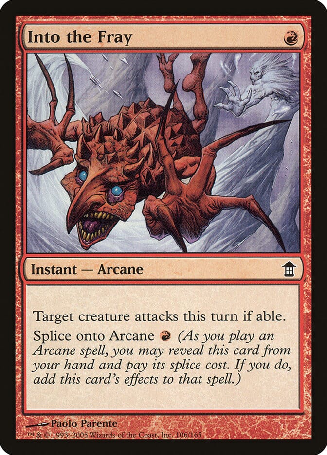 Into the Fray [Saviors of Kamigawa] MTG Single Magic: The Gathering  | Multizone: Comics And Games