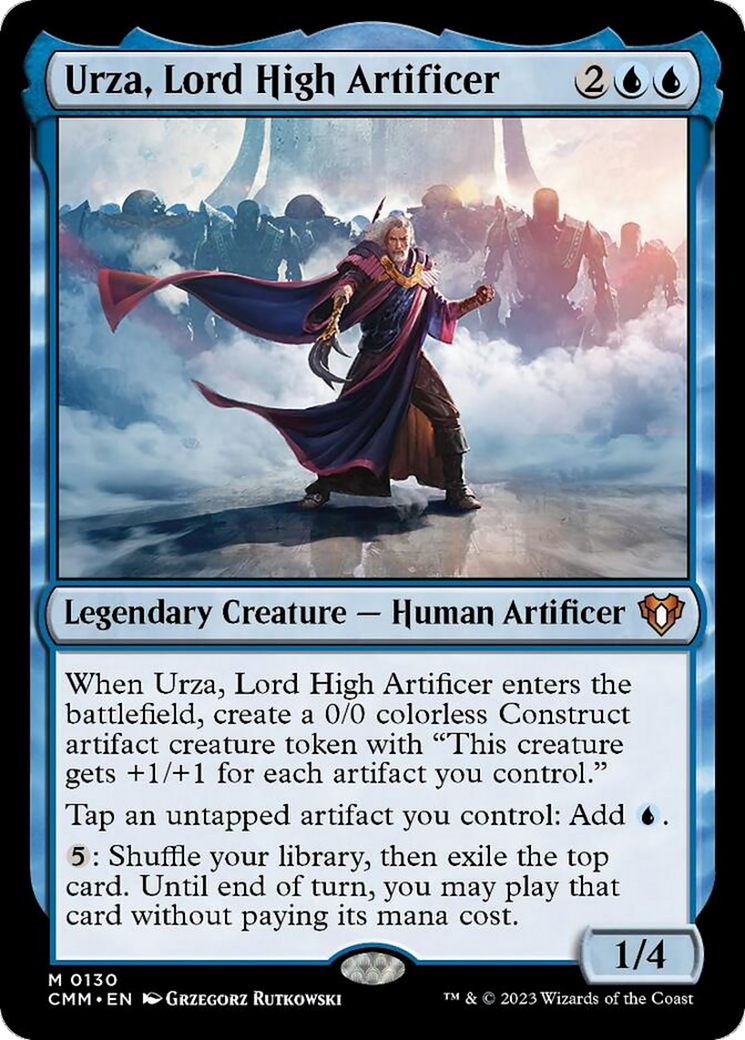 Urza, Lord High Artificer [Commander Masters] | Multizone: Comics And Games