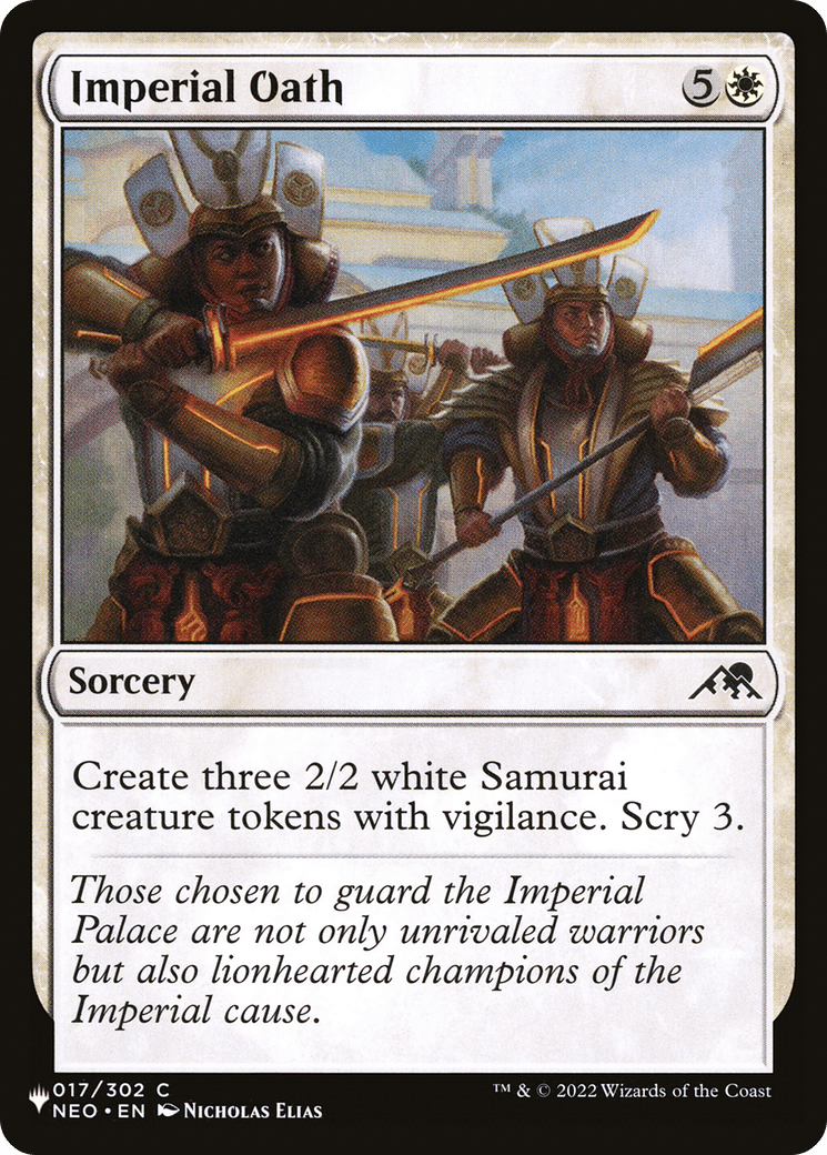 Imperial Oath [The List] MTG Single Magic: The Gathering  | Multizone: Comics And Games