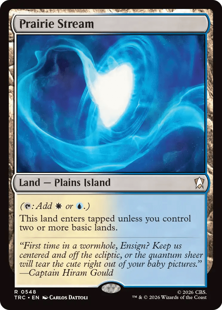 Prairie Stream [Star Trek Commander] MTG Single Magic: The Gathering  | Multizone: Comics And Games