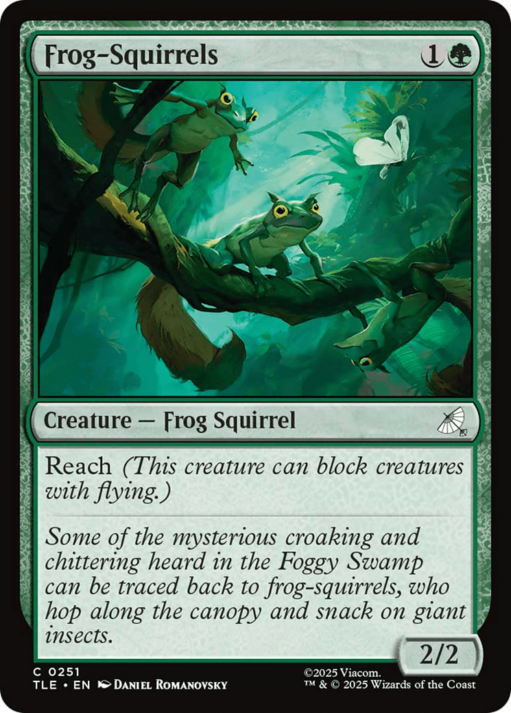 Frog-Squirrels [Avatar: The Last Airbender: Eternal-Legal] MTG Single Magic: The Gathering  | Multizone: Comics And Games