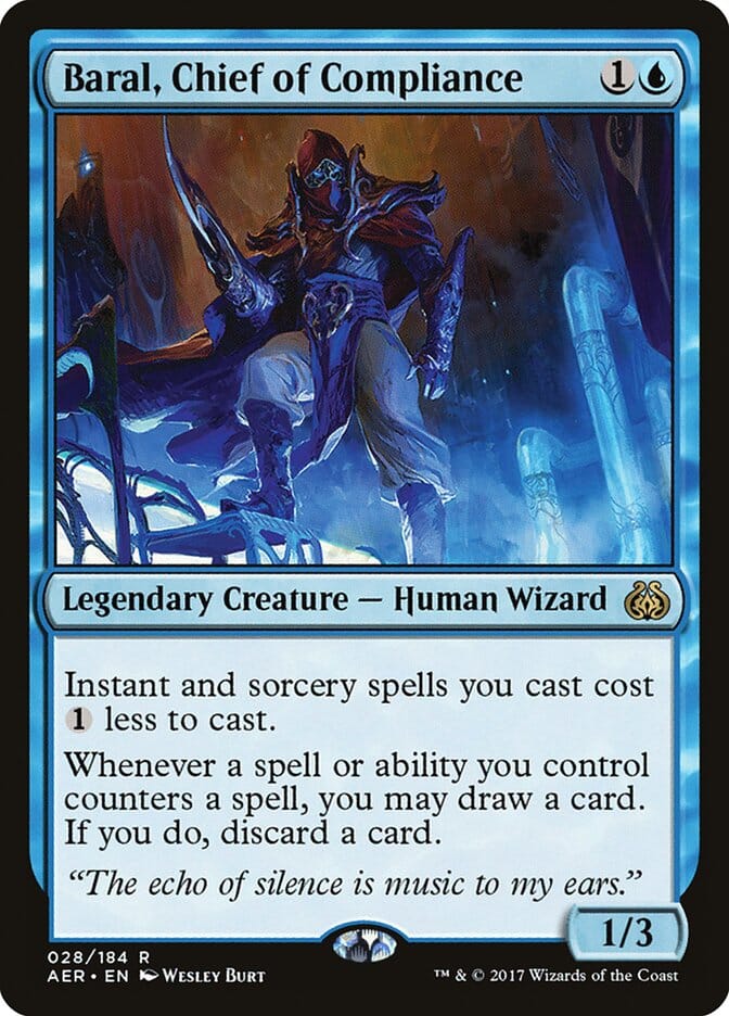 Baral, Chief of Compliance [Aether Revolt] MTG Single Magic: The Gathering  | Multizone: Comics And Games