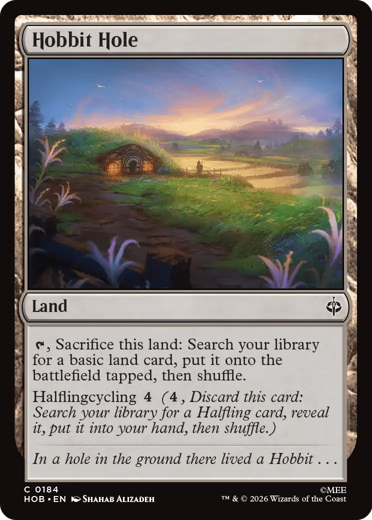 Hobbit Hole [The Hobbit] MTG Single Magic: The Gathering  | Multizone: Comics And Games