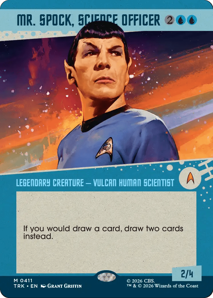 Mr. Spock, Science Officer (Showcase) [Star Trek] MTG Single Magic: The Gathering  | Multizone: Comics And Games
