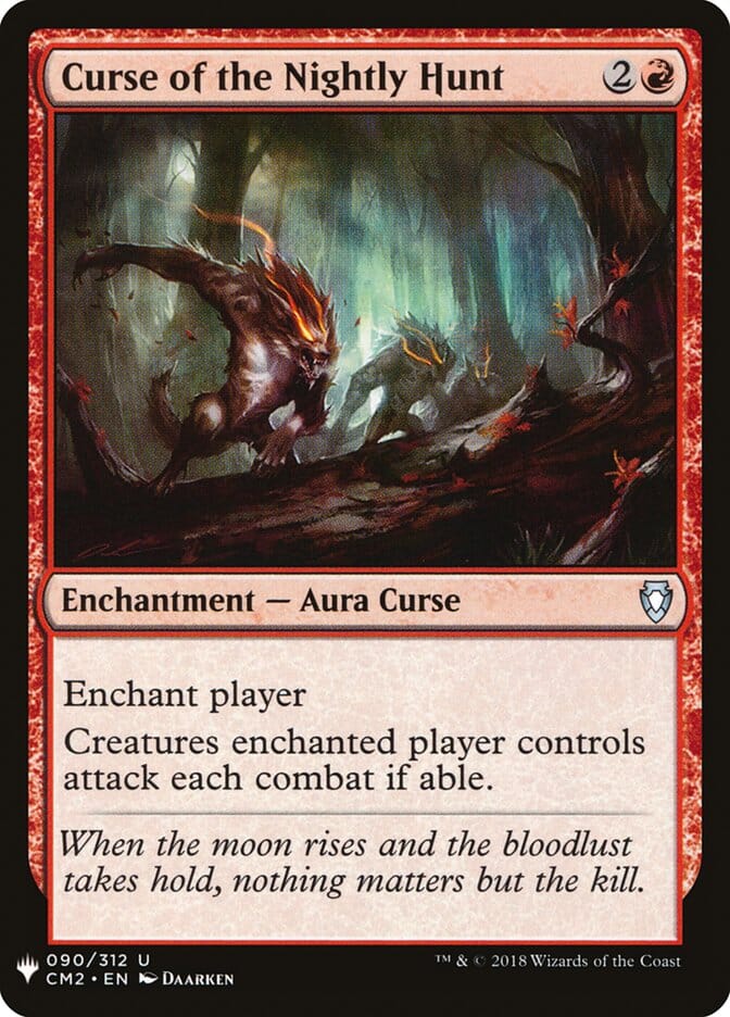Curse of the Nightly Hunt [Mystery Booster] MTG Single Magic: The Gathering  | Multizone: Comics And Games