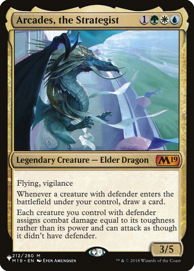 Arcades, the Strategist [The List] MTG Single Magic: The Gathering  | Multizone: Comics And Games