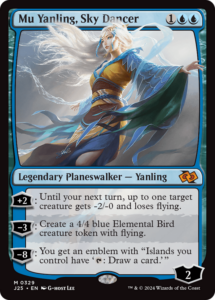 Mu Yanling, Sky Dancer [Foundations Jumpstart] MTG Single Magic: The Gathering  | Multizone: Comics And Games