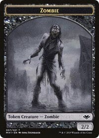 Zombie // Golem Double-Sided Token [Modern Horizons Tokens] MTG Single Magic: The Gathering  | Multizone: Comics And Games