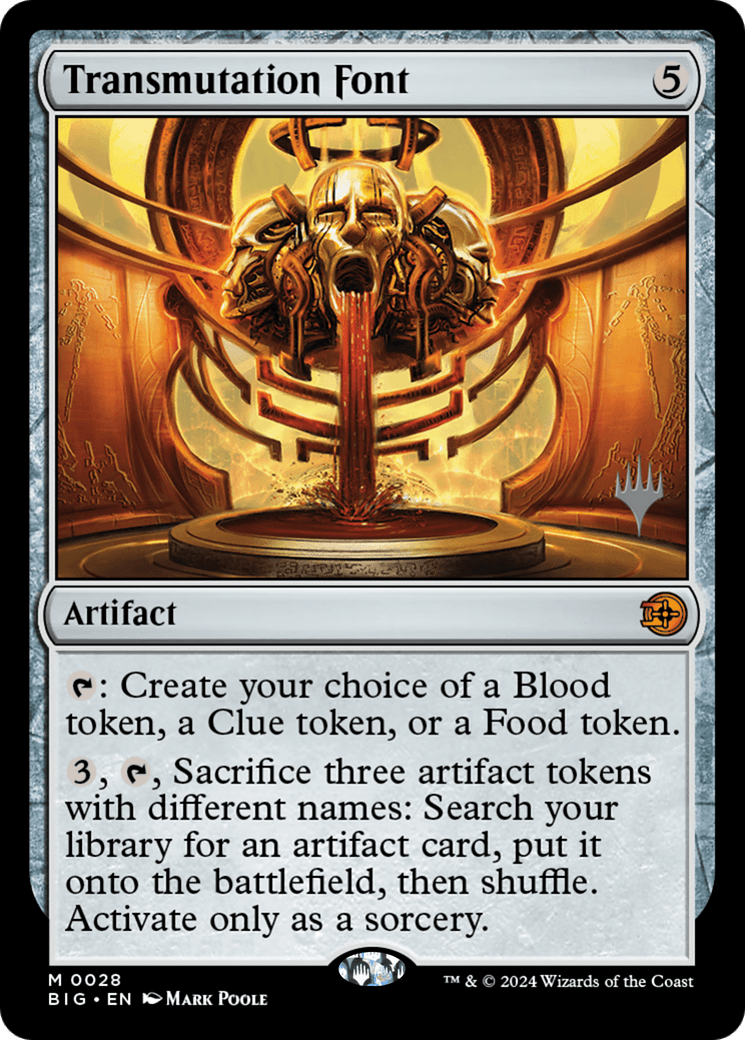 Transmutation Font [Reality Fracture Promos] MTG Single Magic: The Gathering  | Multizone: Comics And Games