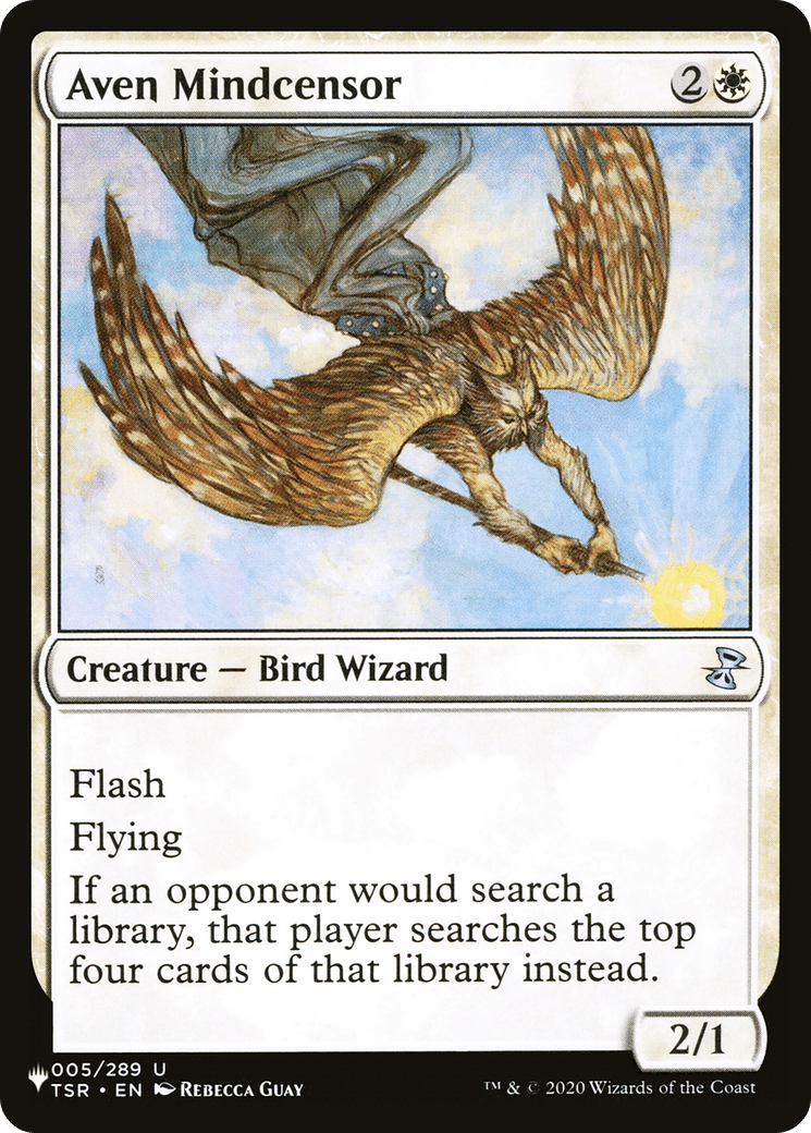 Aven Mindcensor [The List] MTG Single Magic: The Gathering  | Multizone: Comics And Games