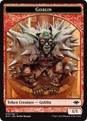 Goblin (010) // Bear (011) Double-Sided Token [Modern Horizons Tokens] MTG Single Magic: The Gathering  | Multizone: Comics And Games